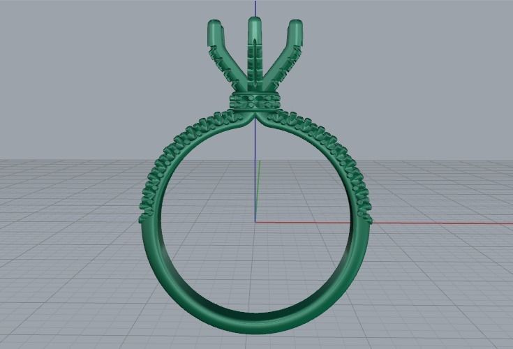 Soliter ring Model 2007 3D print model_2