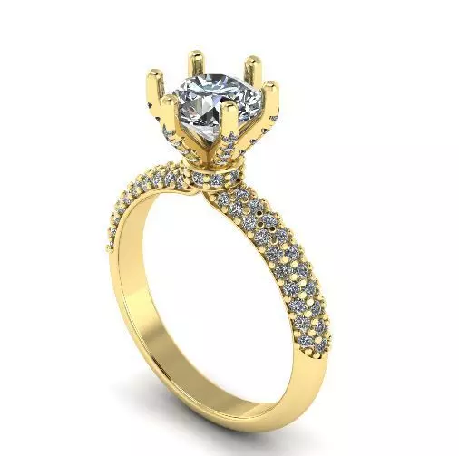 Soliter ring Model 2007 3D print model_0