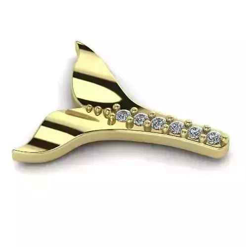 Fish tail Model 2003 3D print model