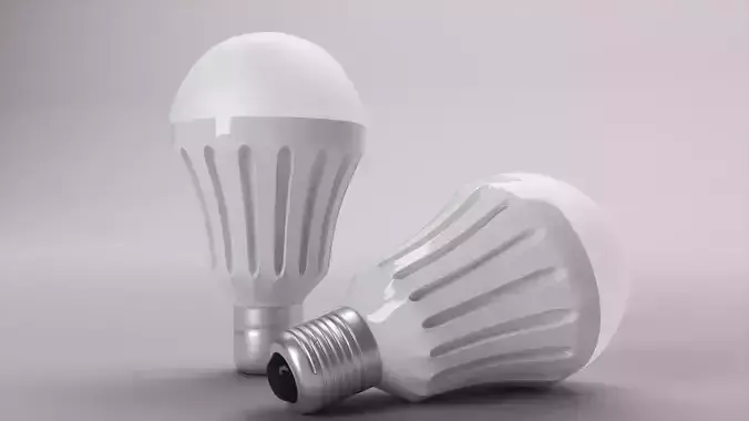 LED BULB 3D model