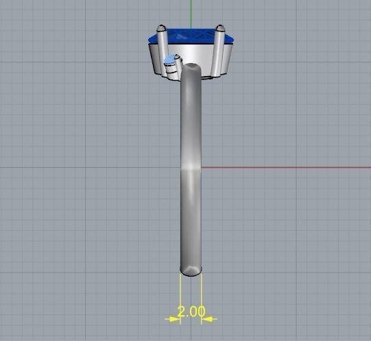 Oval stone ring Model 2034 3D print model_8