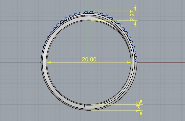 Ring Model 2020 3D print model_6