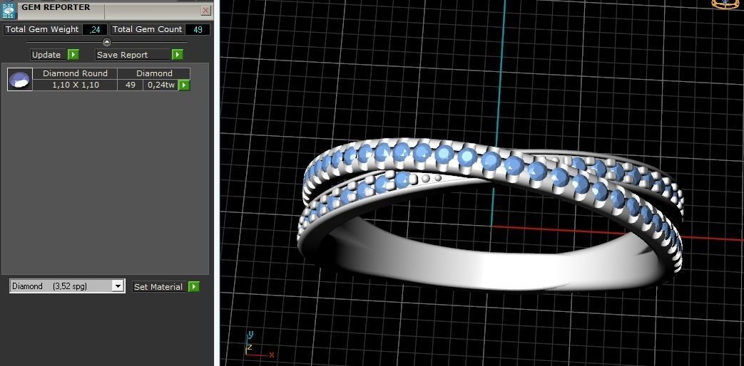 Ring Model 2020 3D print model_9