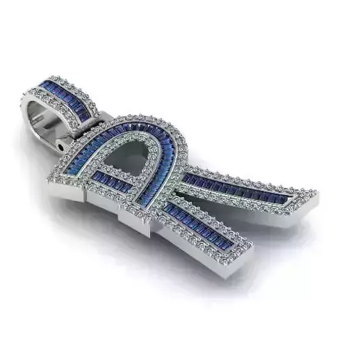 Pendant Letter R Model 2041