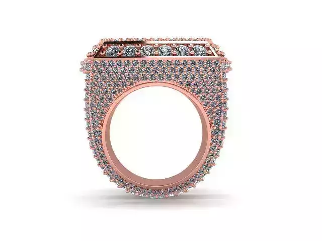 Champions Ring size 9 full diamond