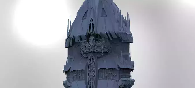 Ocean Cyberpunk Tower 2