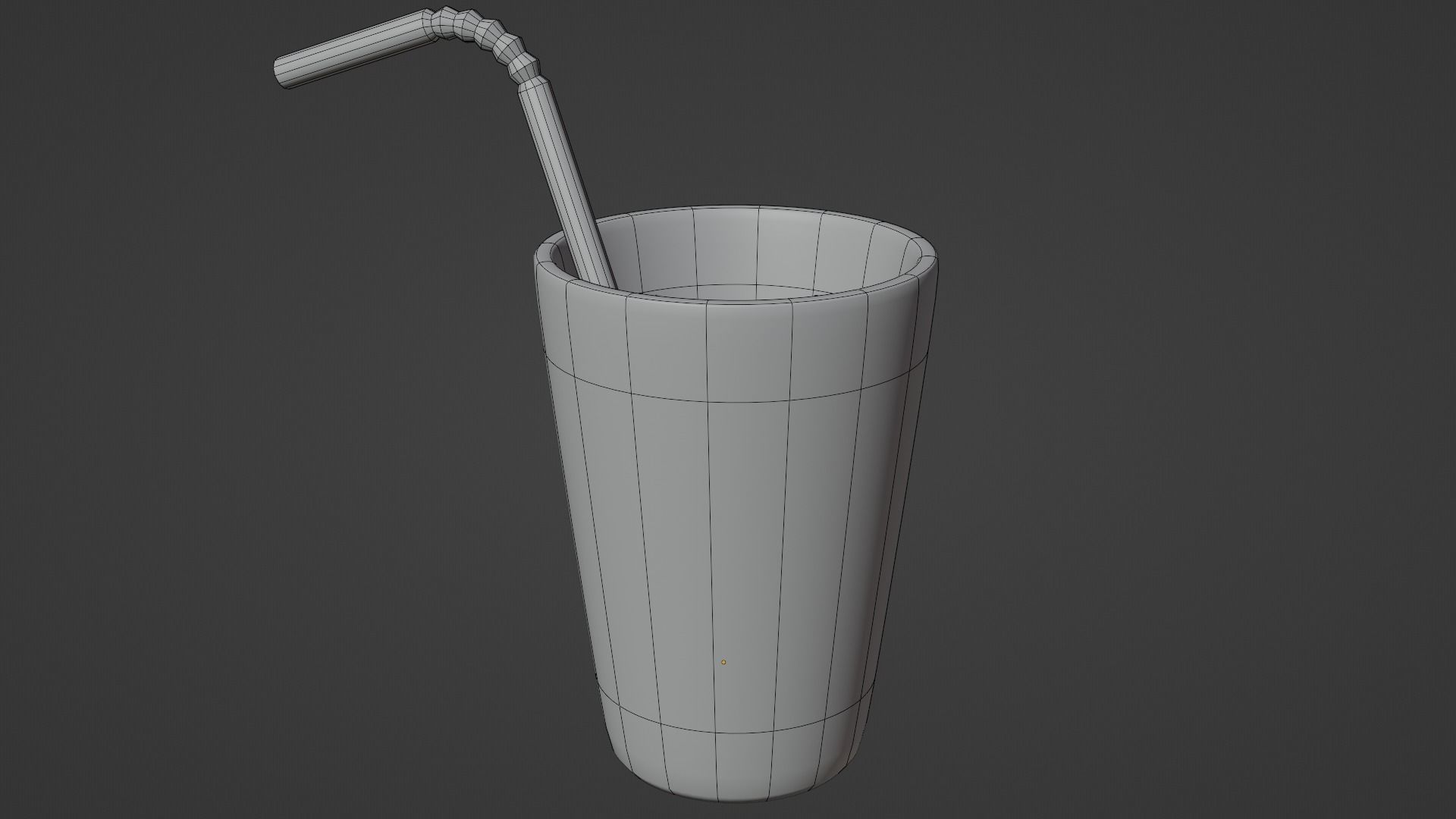  Cocktail with ice  3D model_7