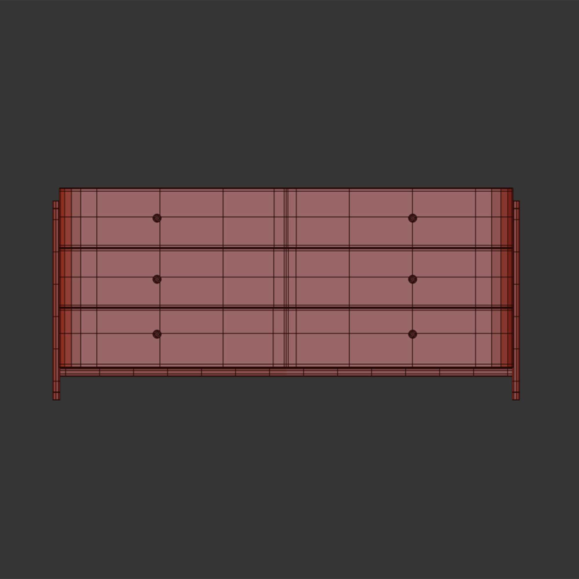 Rosie chest of drawers by laskasas 3D model_5