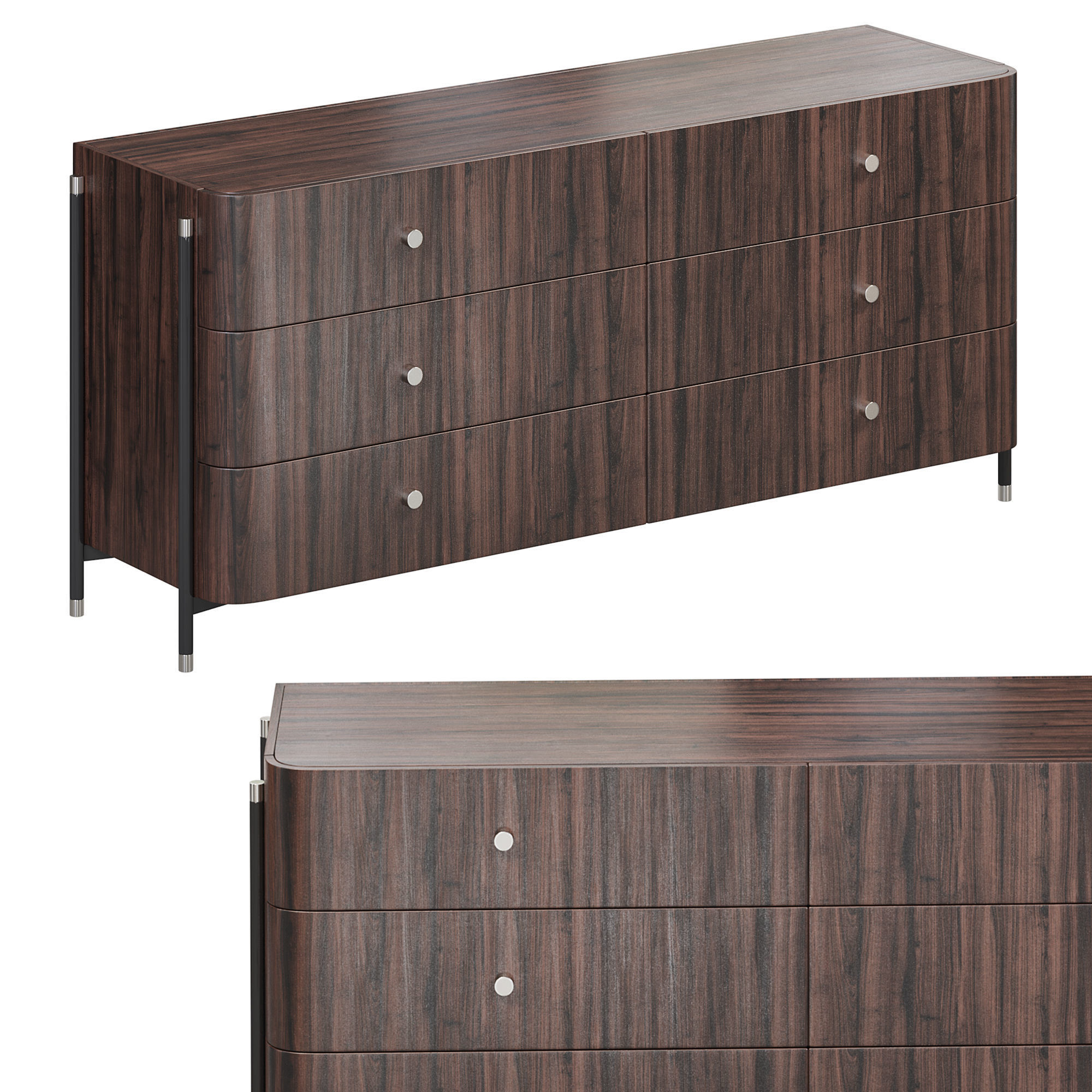 Rosie chest of drawers by laskasas 3D model_2