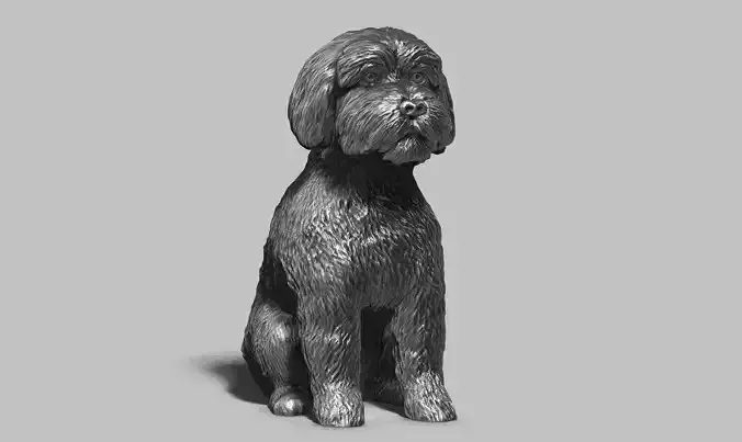 dog a01 3d print model 3D print model