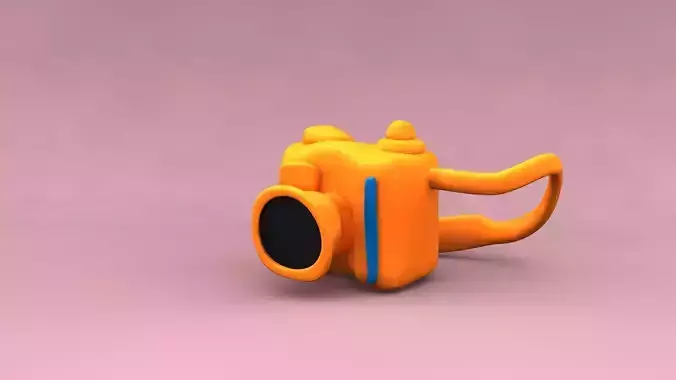 Plasticine photo camera  3D model