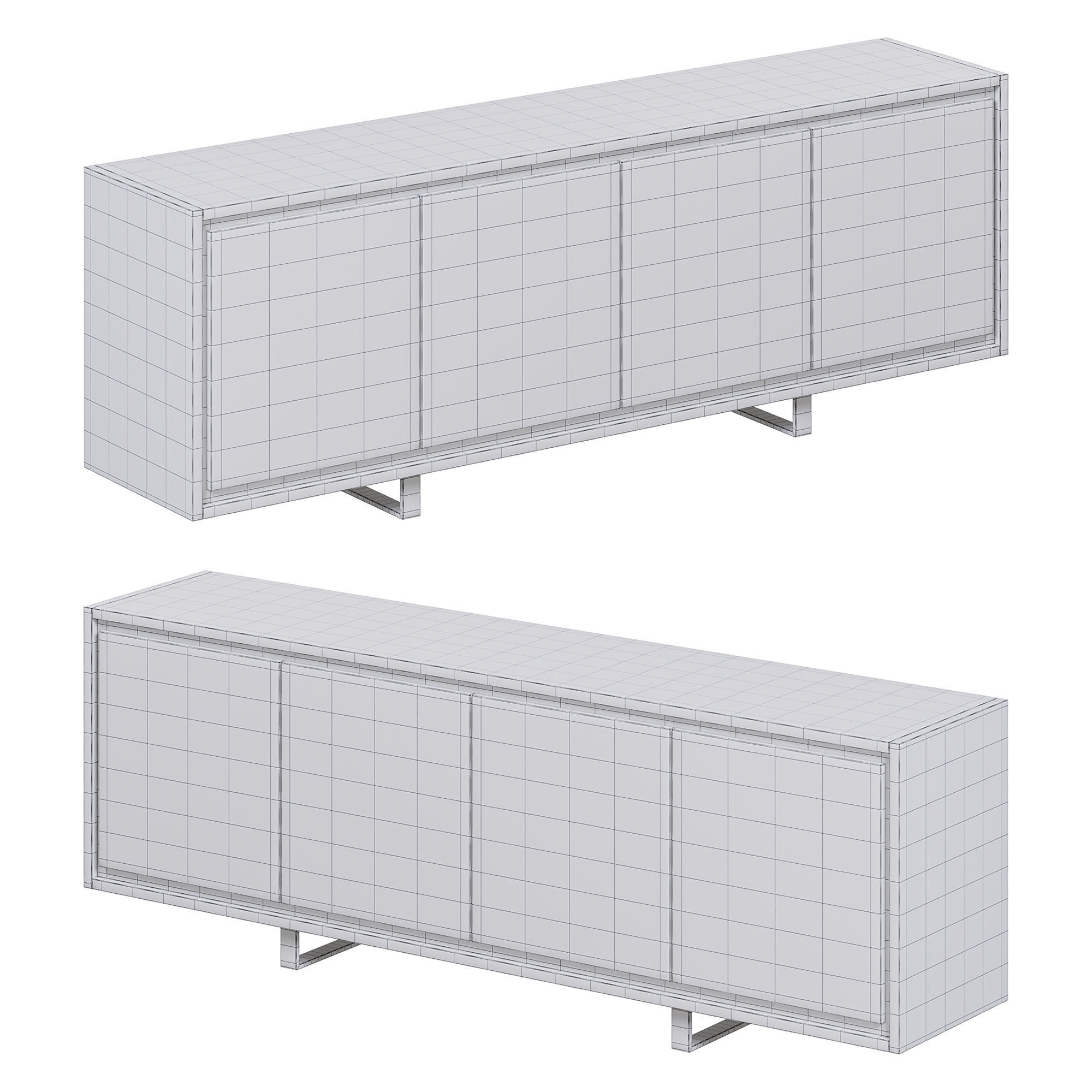 Strike sideboard by laskasas 3D model_3