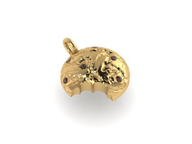 Cookie one bite-V2 3D print model_2