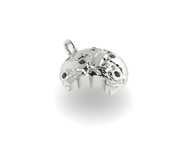 Cookie one bite-V2 3D print model_5