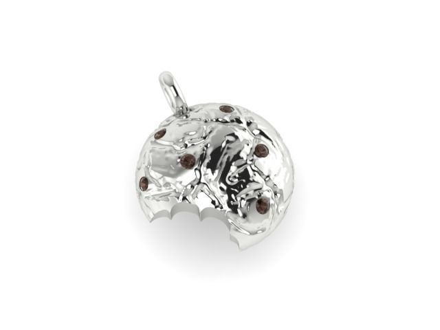 Cookie one bite-V2 3D print model_6