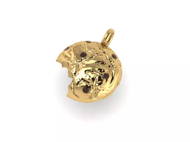 Cookie one bite-V2 3D print model_0