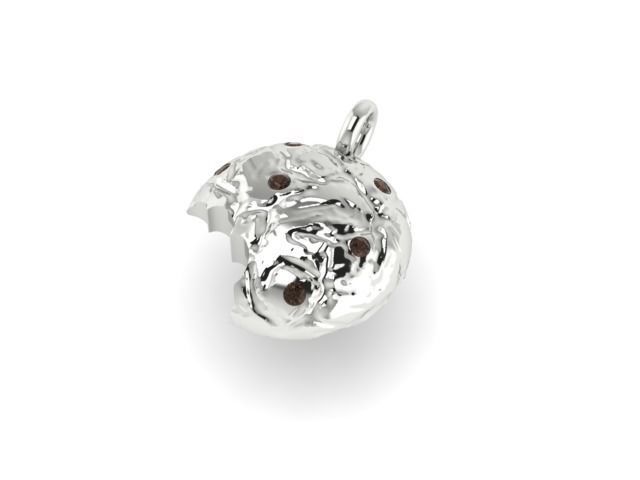 Cookie one bite-V2 3D print model_1