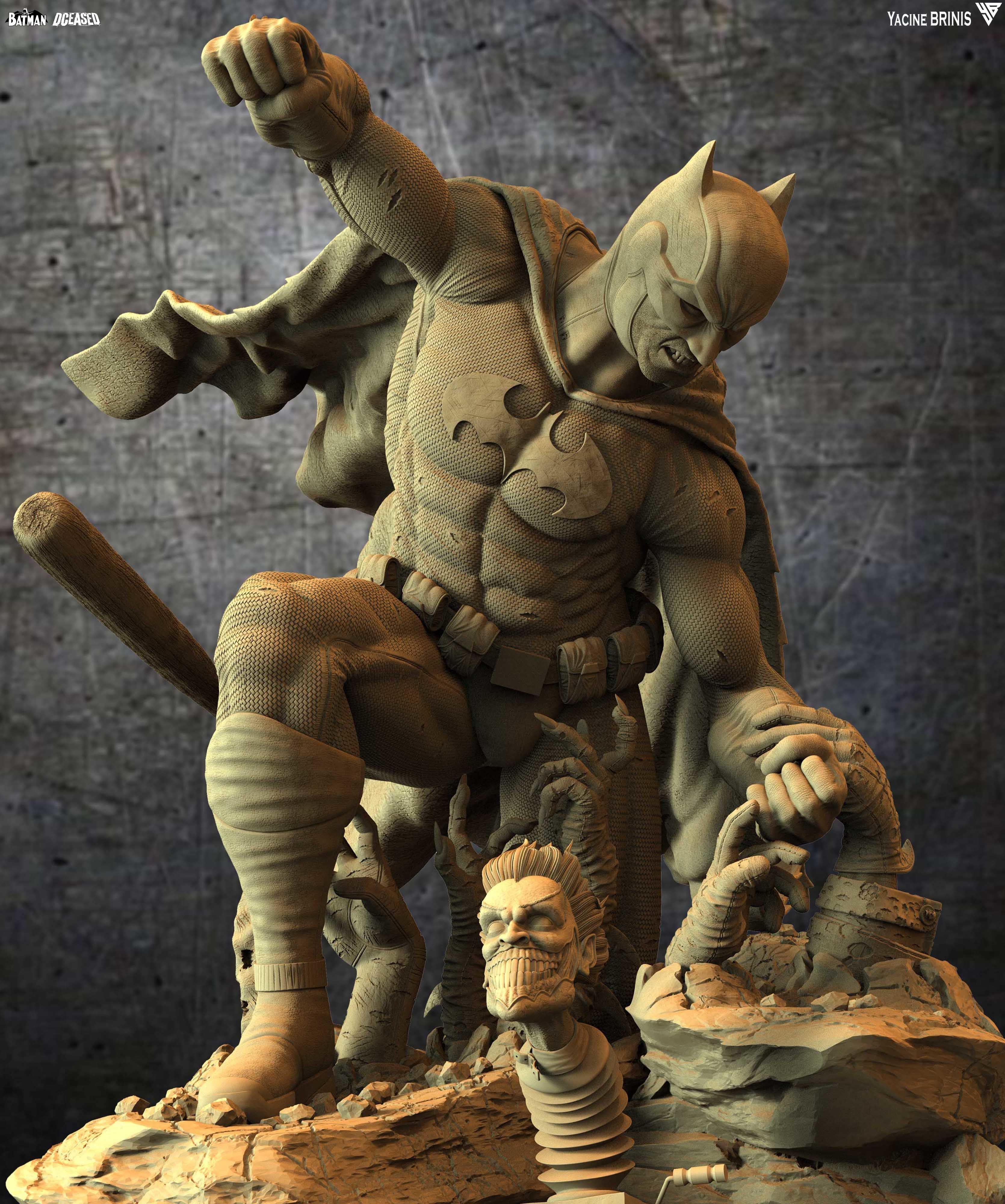 Batman Deceased 3D Model 3D print model_19