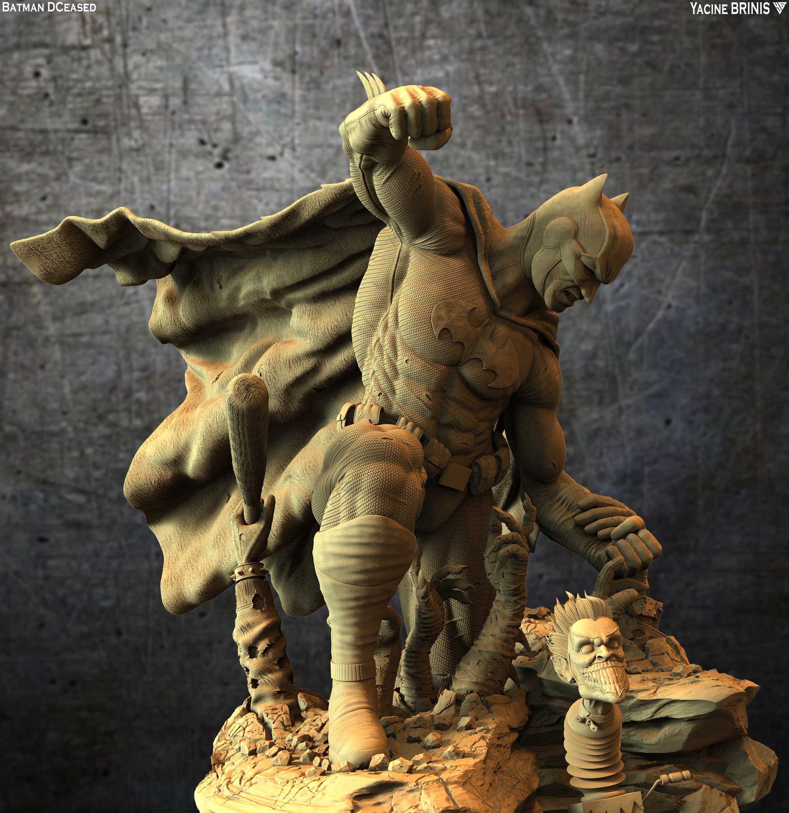 Batman Deceased 3D Model 3D print model_26