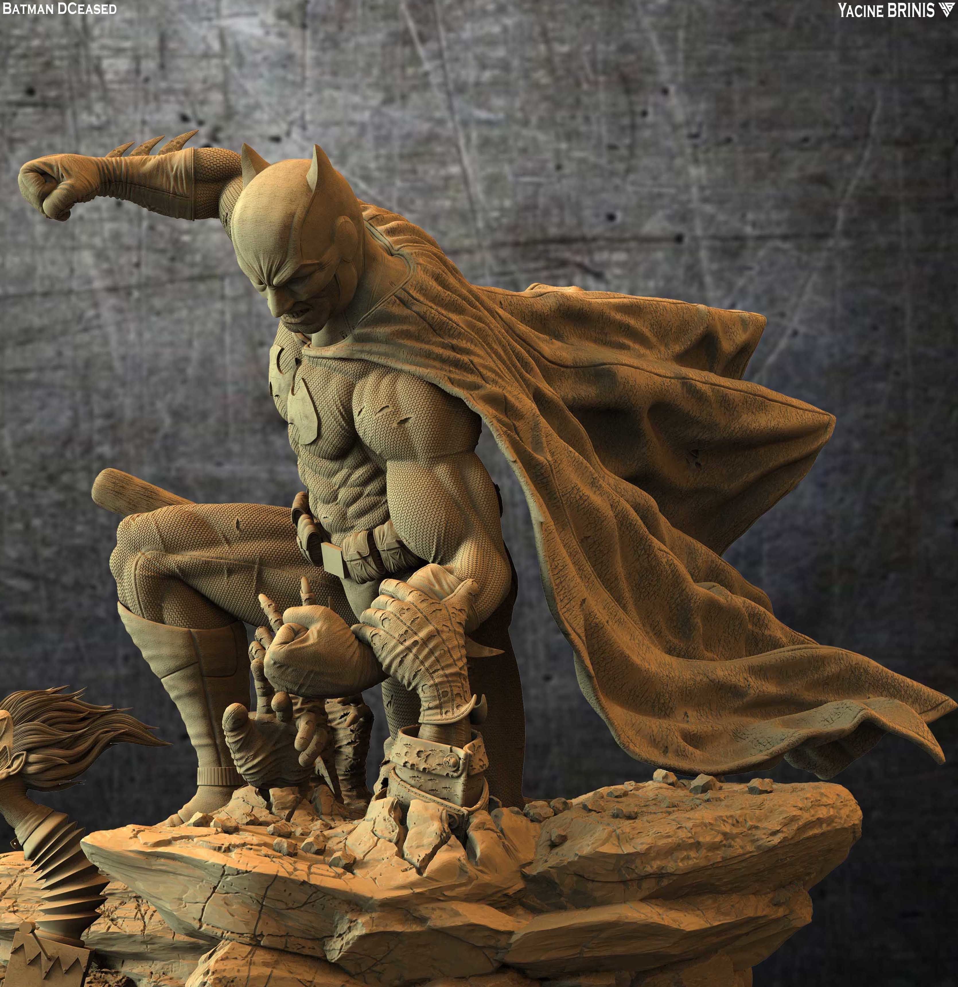 Batman Deceased 3D Model 3D print model_12