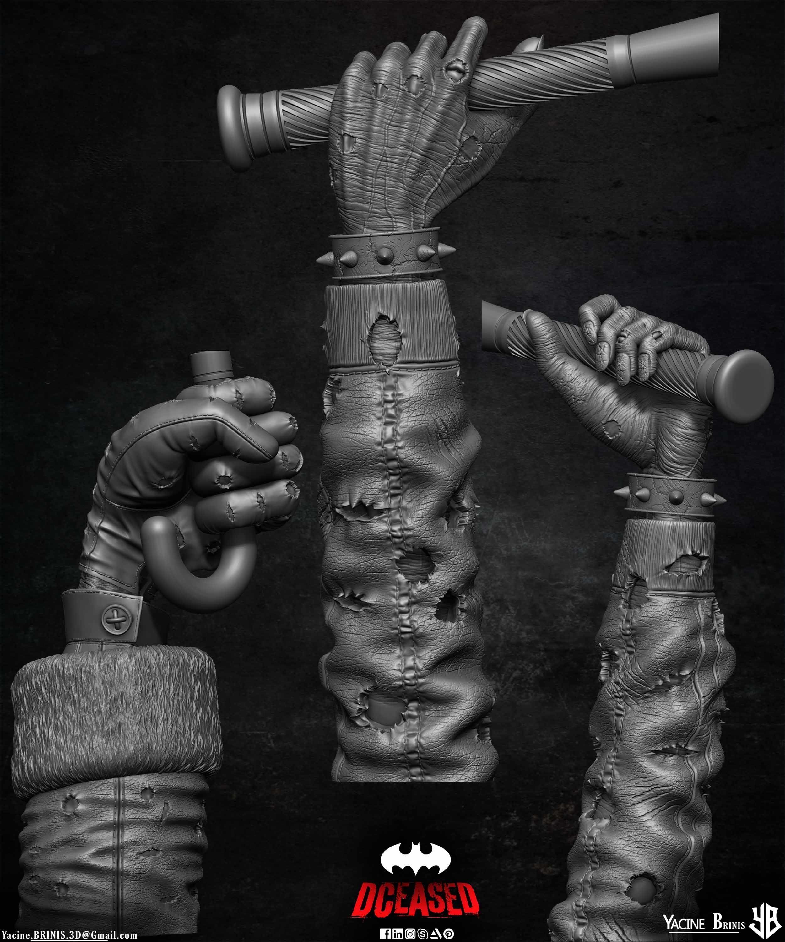 Batman Deceased 3D Model 3D print model_39