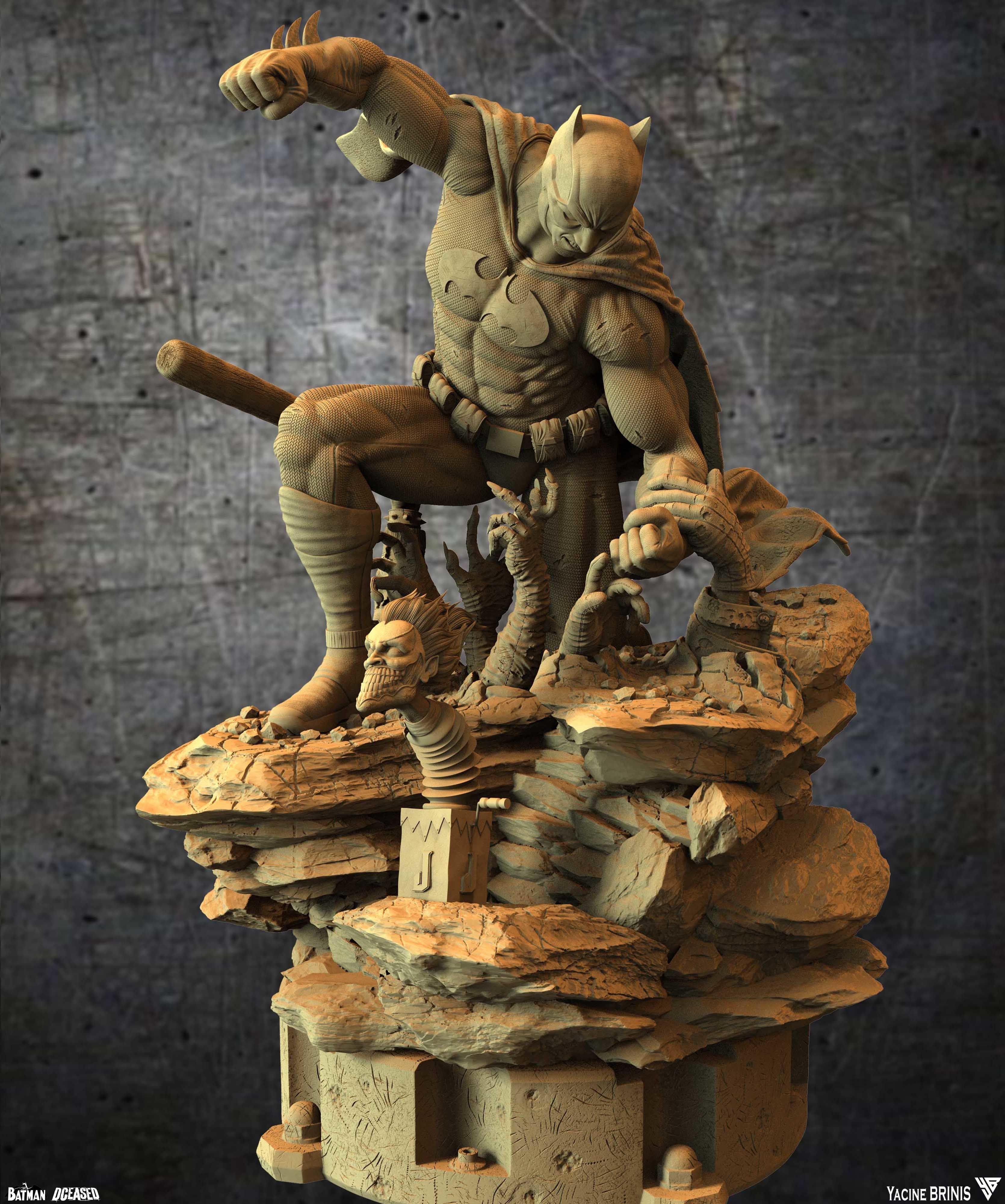 Batman Deceased 3D Model 3D print model_1