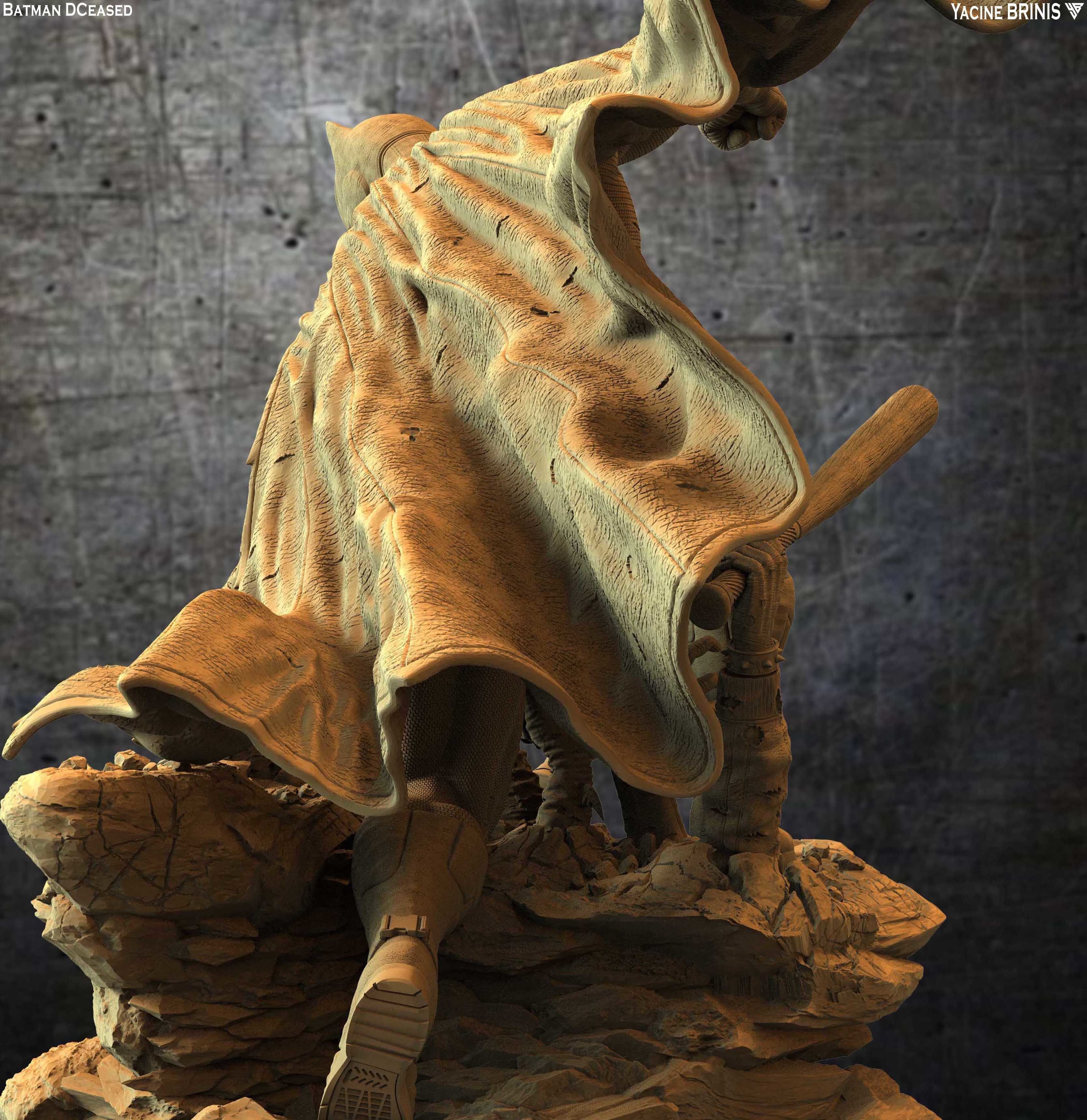 Batman Deceased 3D Model 3D print model_16