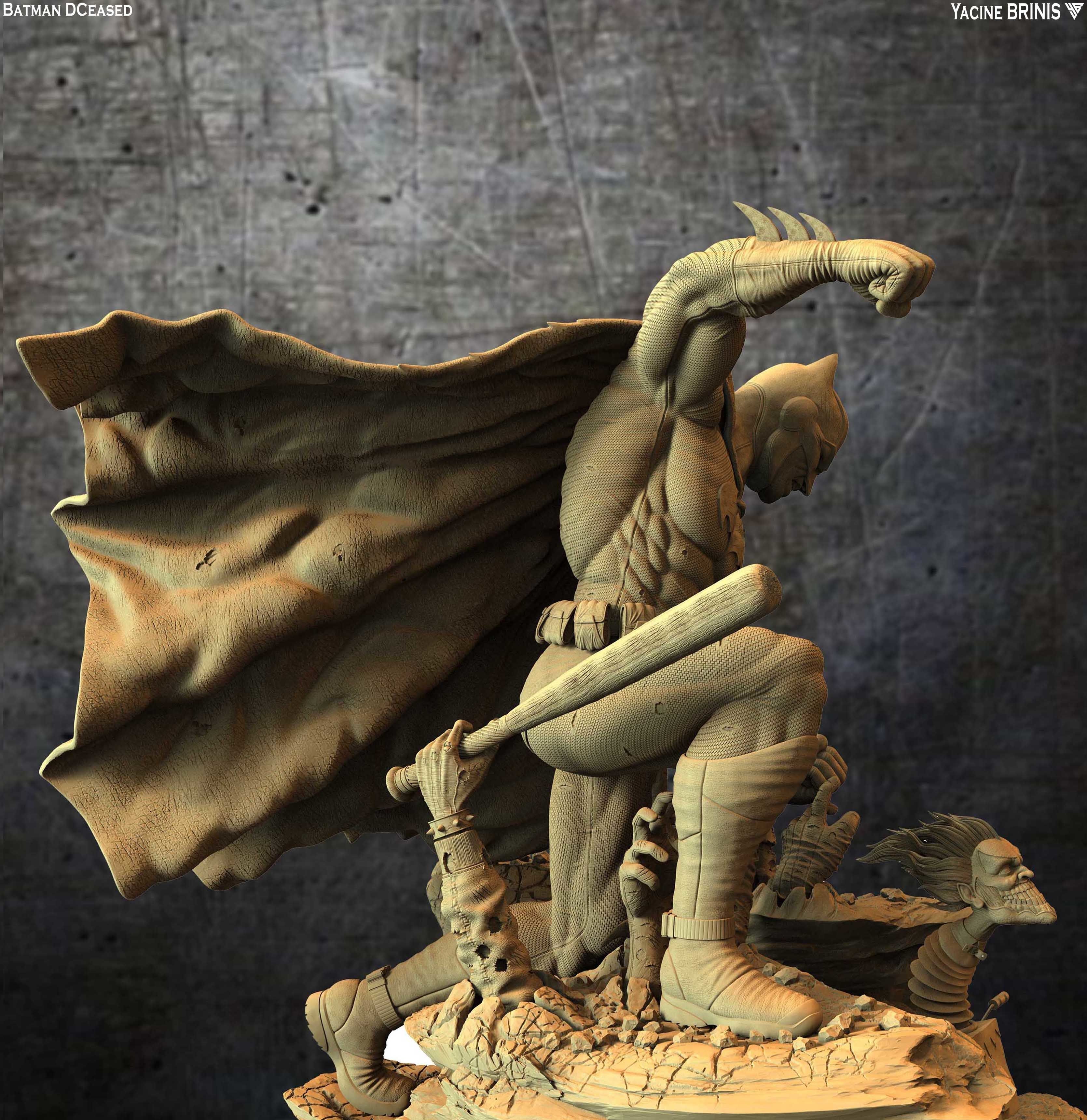 Batman Deceased 3D Model 3D print model_22