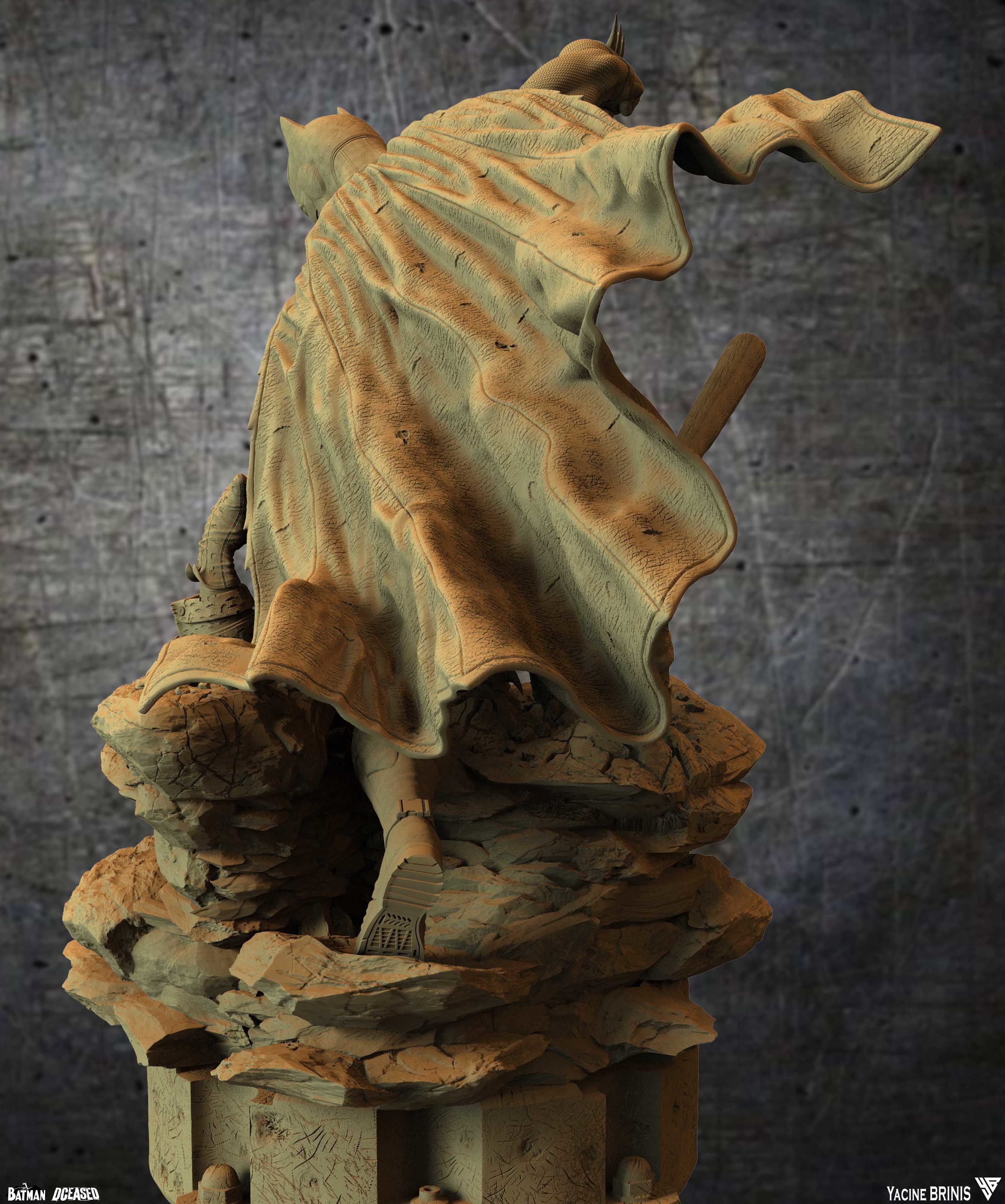 Batman Deceased 3D Model 3D print model_6