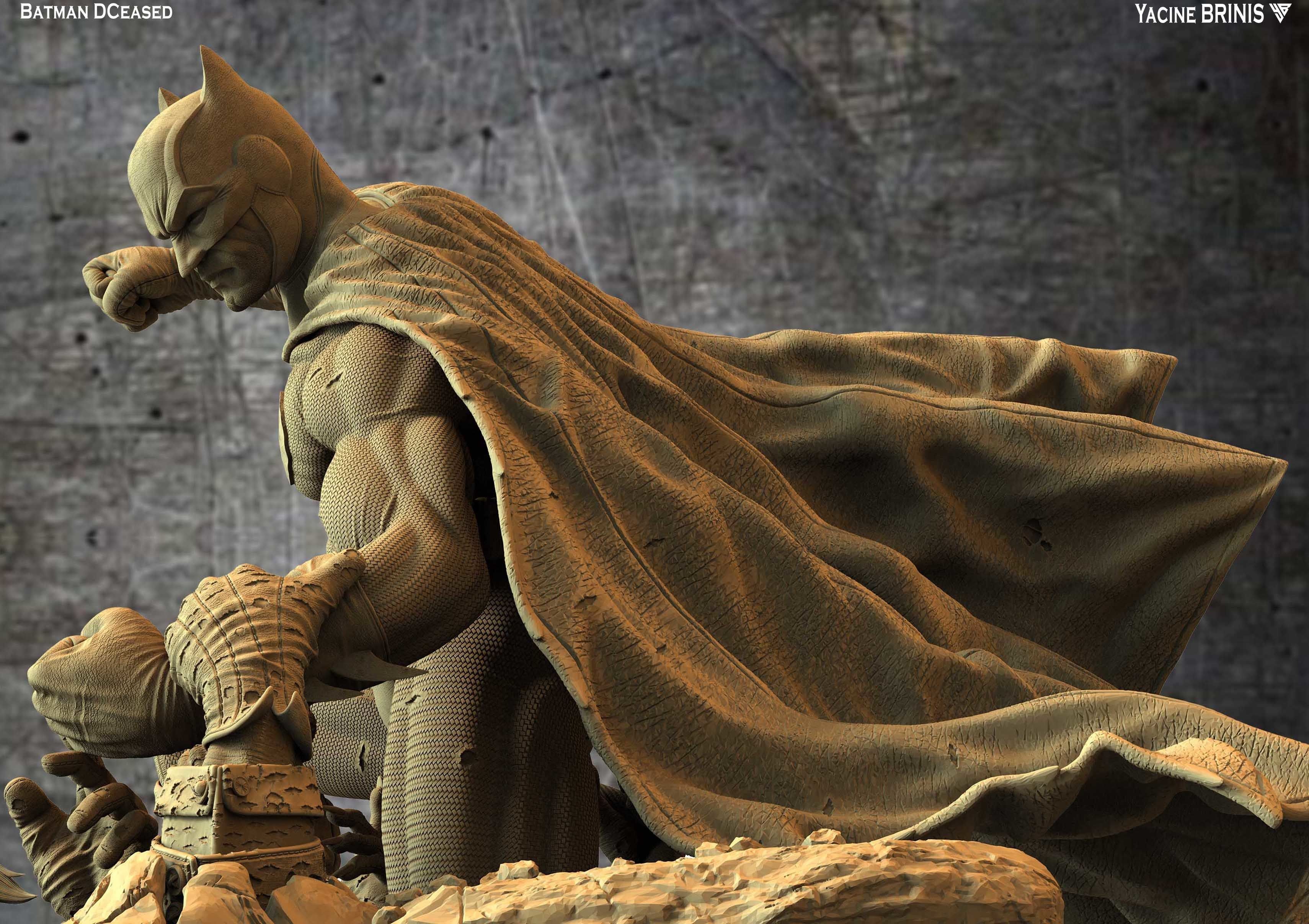 Batman Deceased 3D Model 3D print model_21
