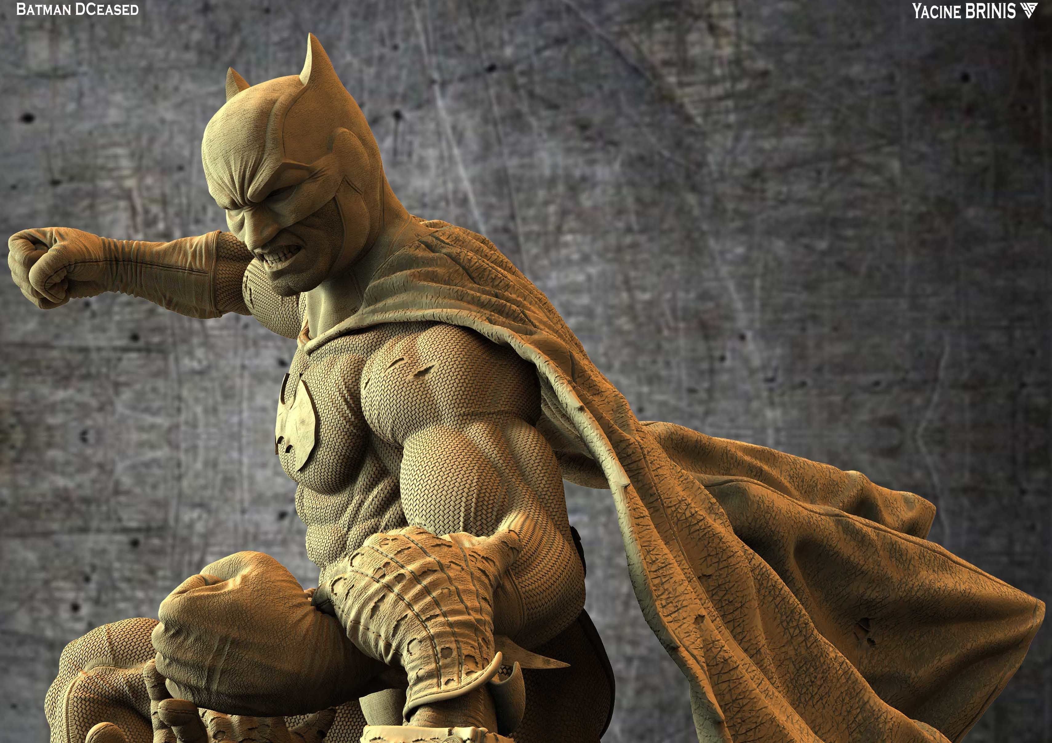 Batman Deceased 3D Model 3D print model_24