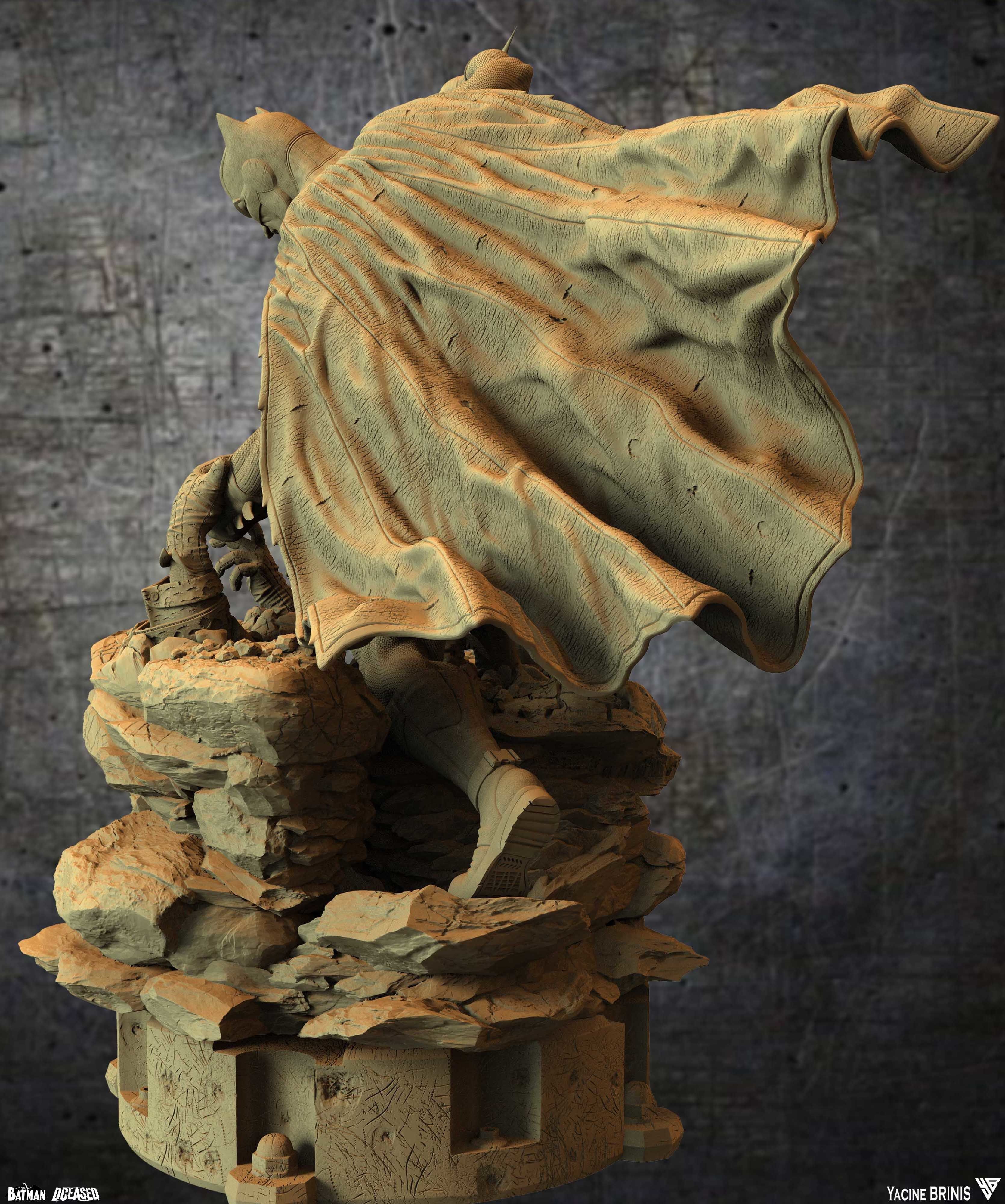 Batman Deceased 3D Model 3D print model_5