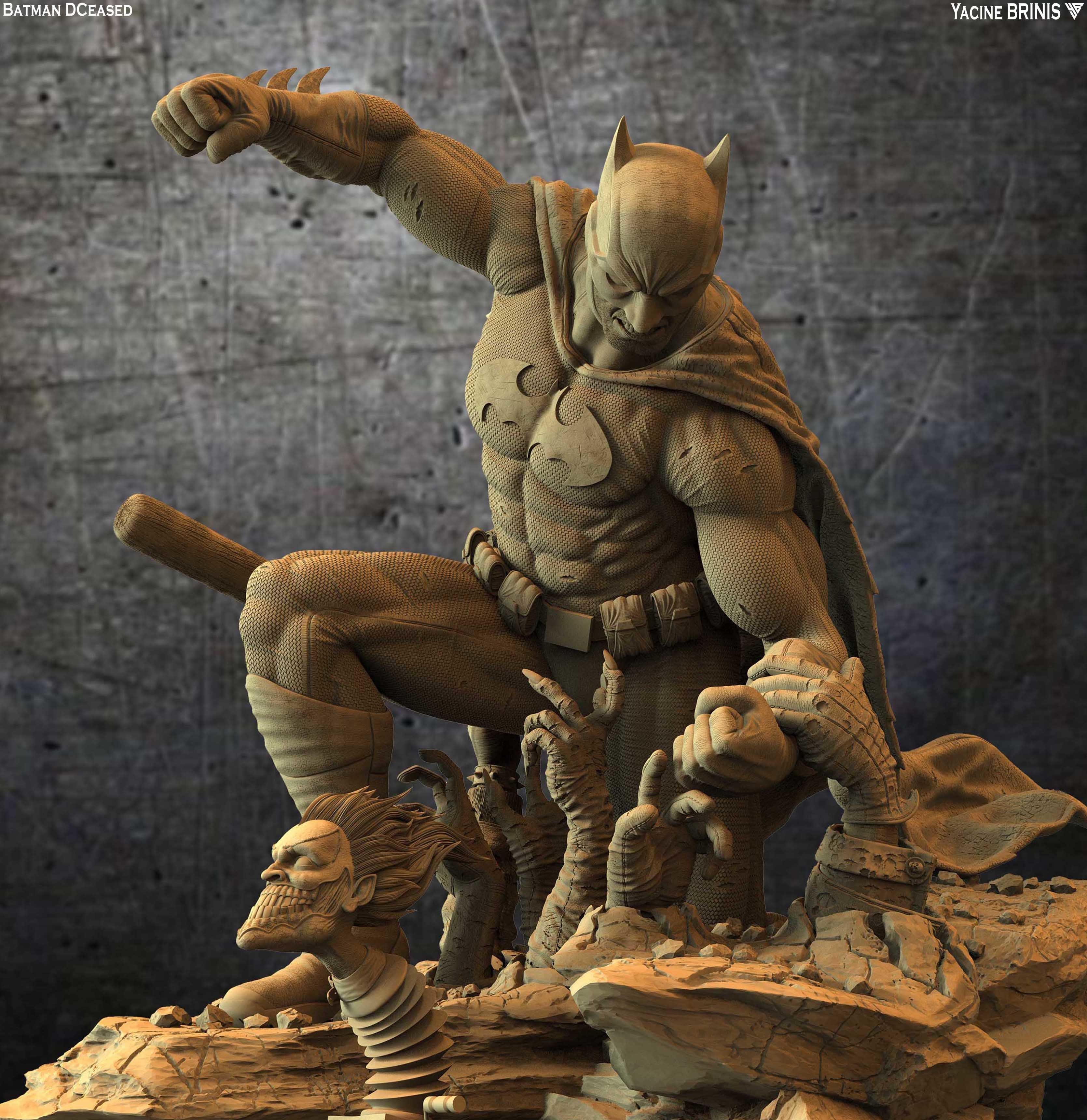 Batman Deceased 3D Model 3D print model_11