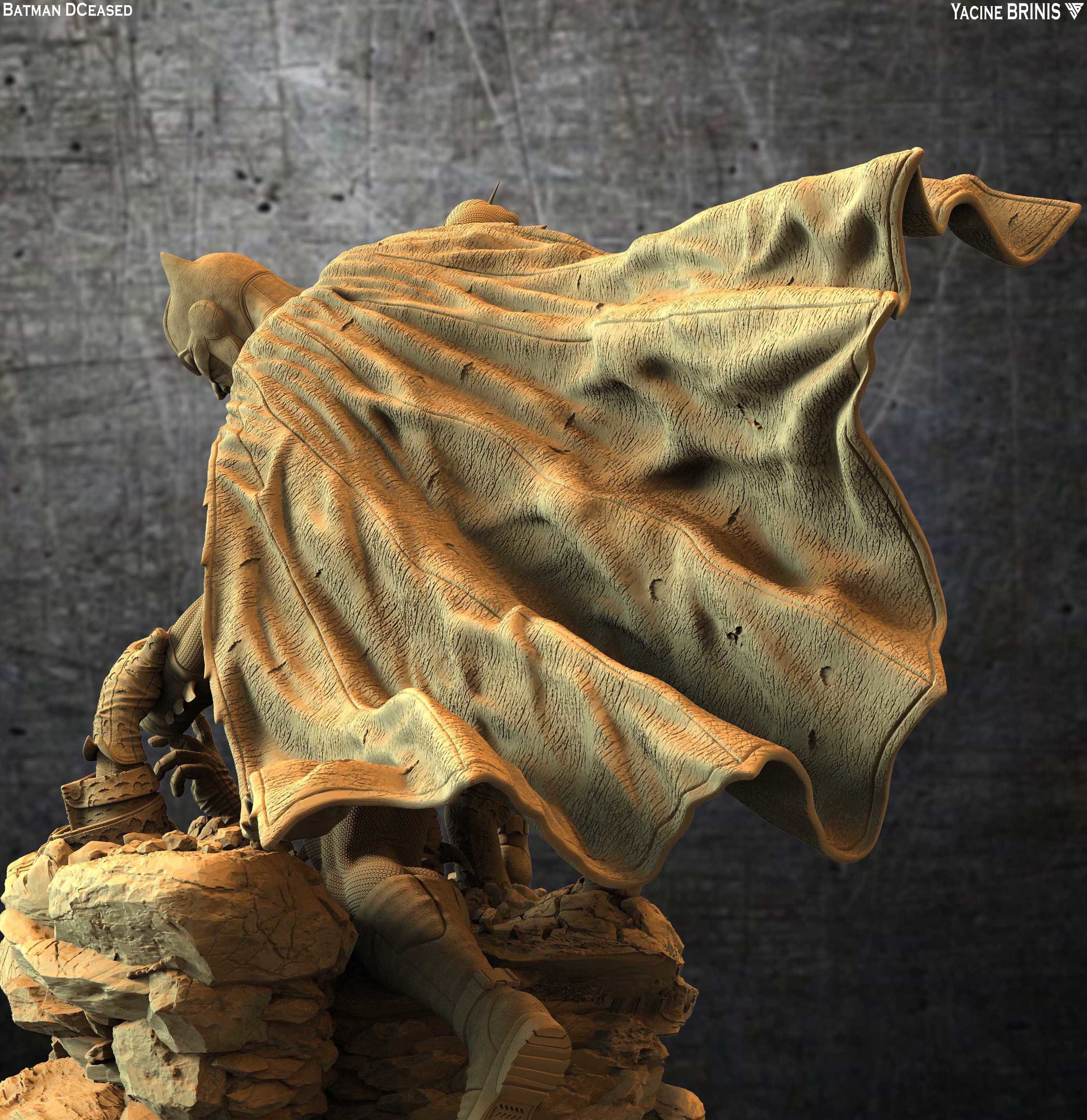 Batman Deceased 3D Model 3D print model_17