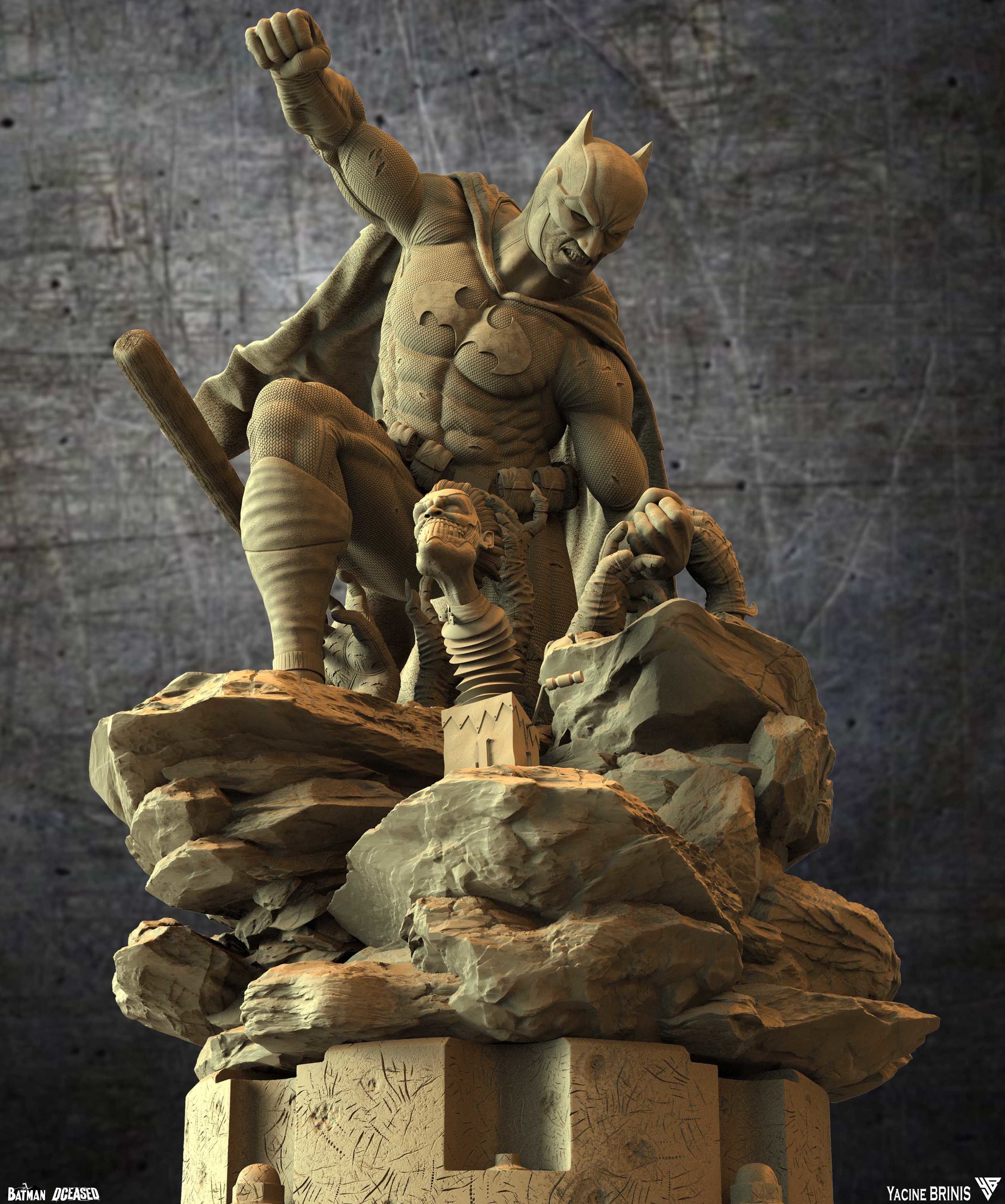 Batman Deceased 3D Model 3D print model_15