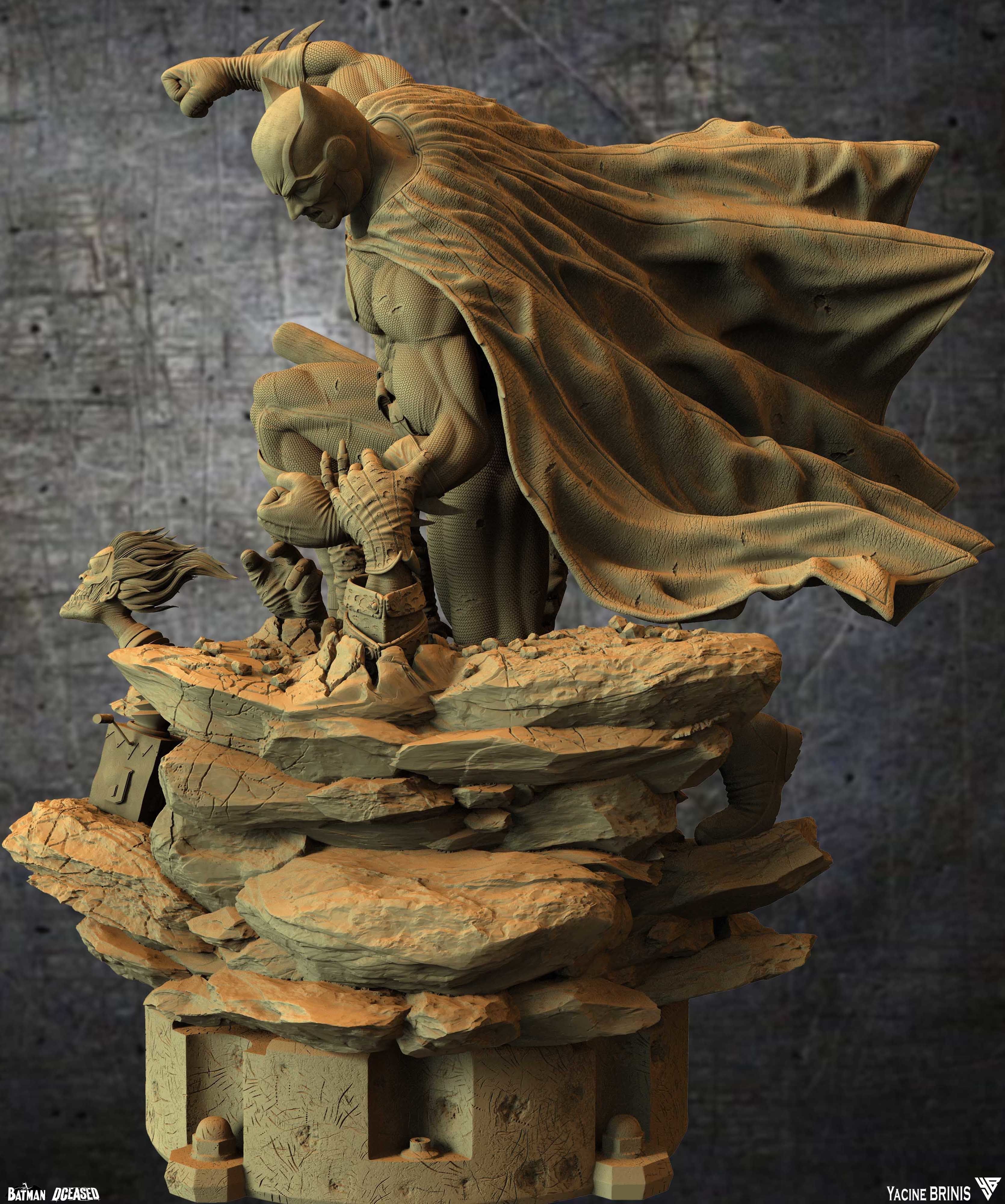 Batman Deceased 3D Model 3D print model_4