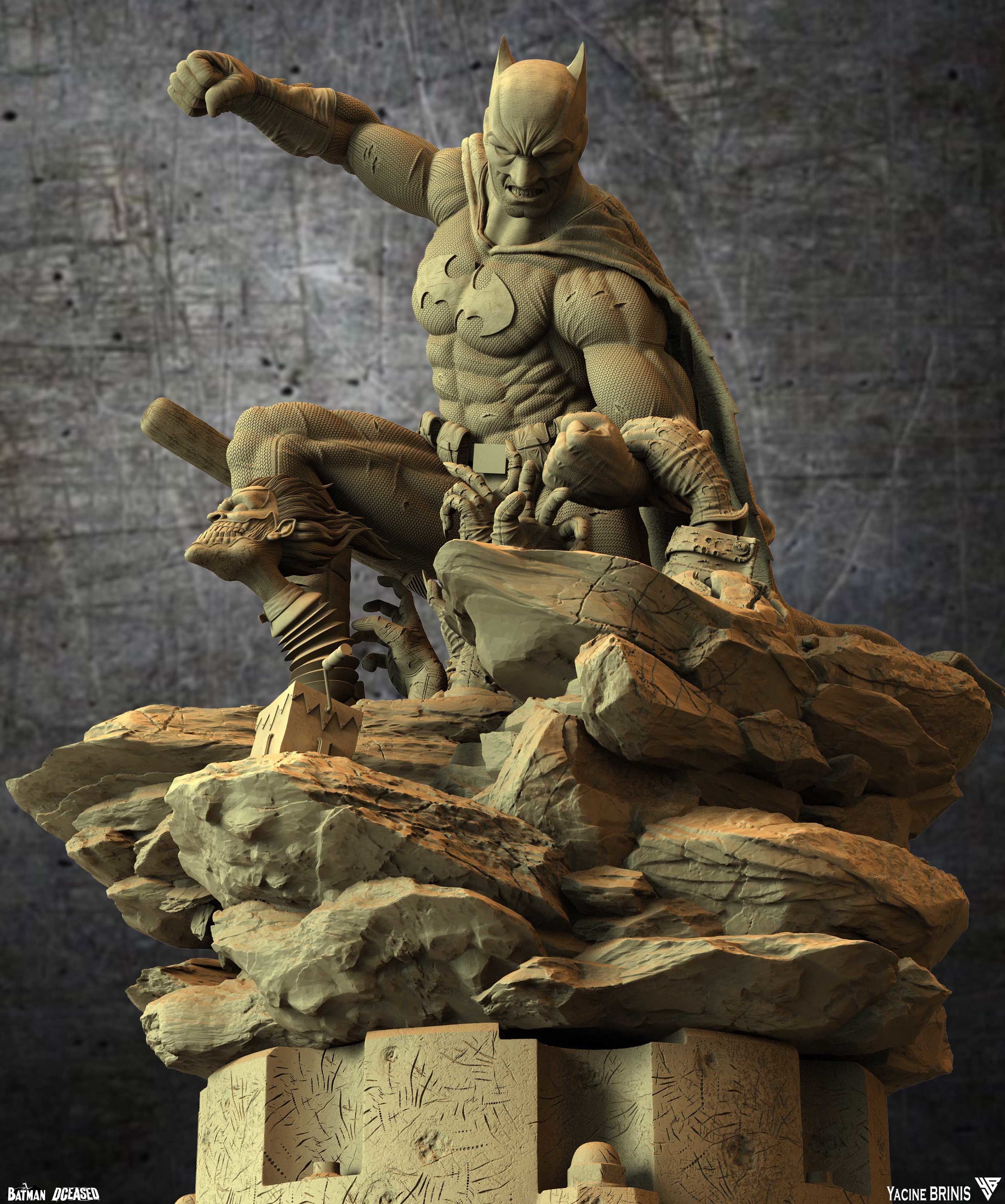 Batman Deceased 3D Model 3D print model_13