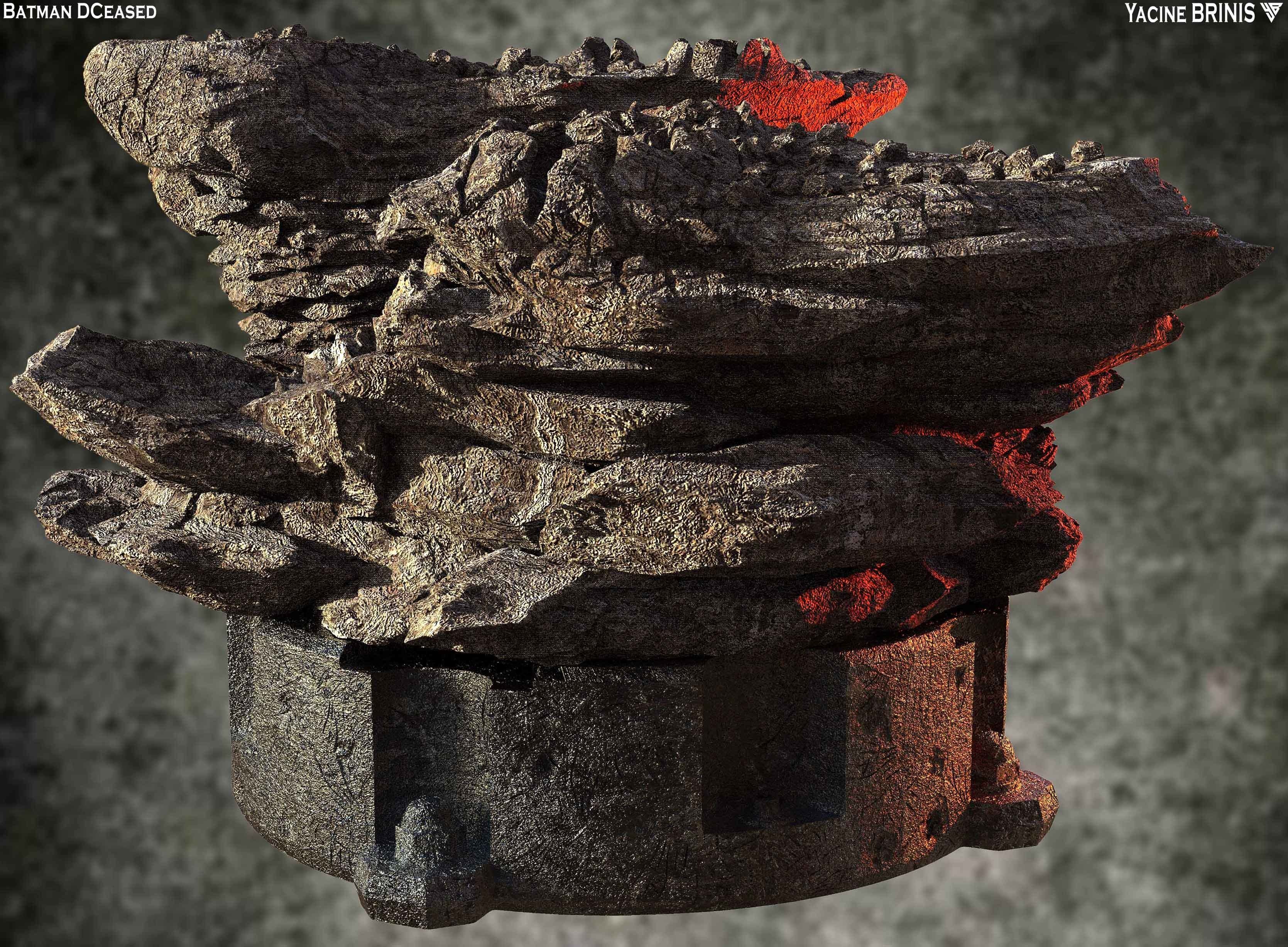 Batman Deceased 3D Model 3D print model_37