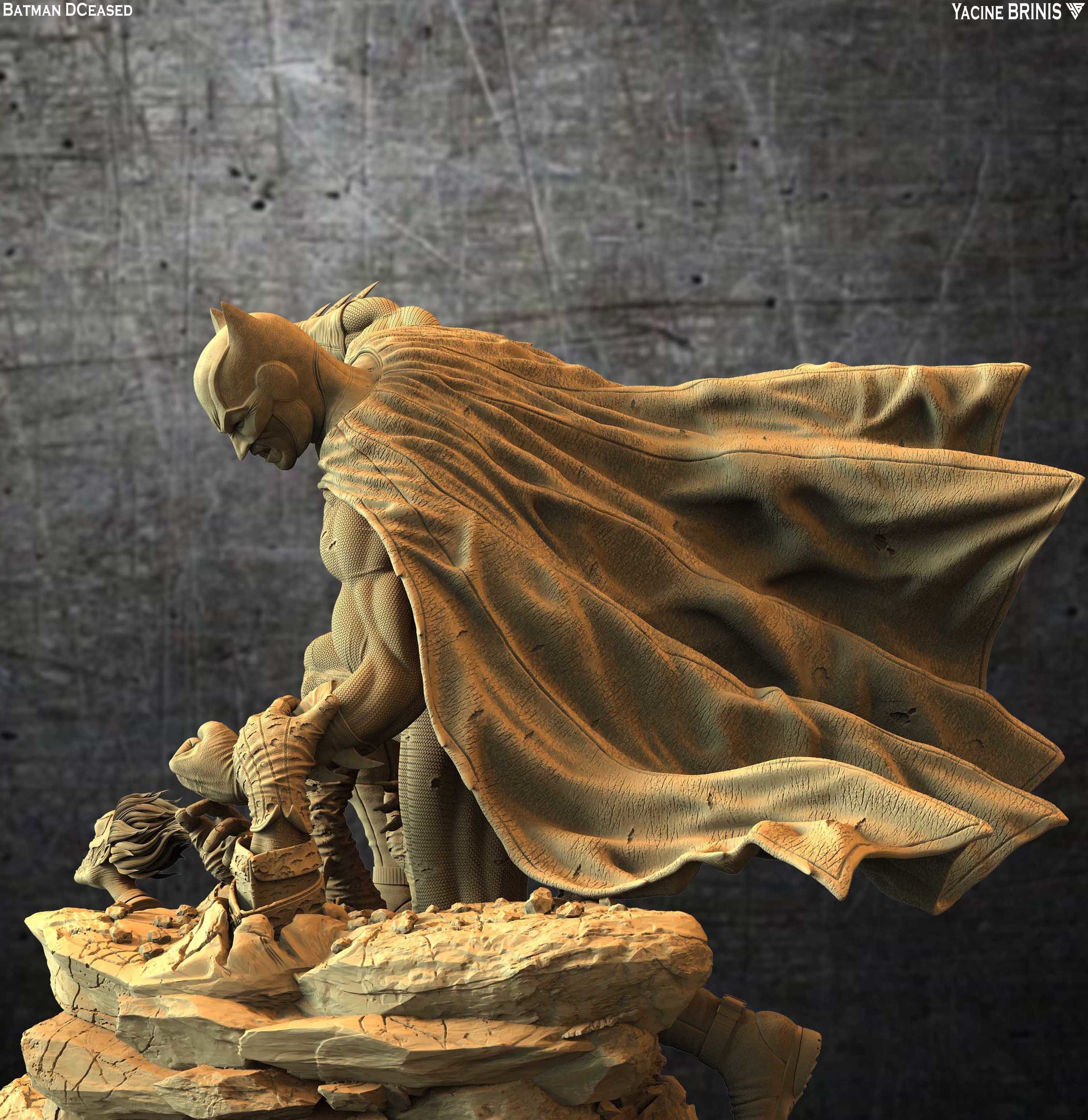 Batman Deceased 3D Model 3D print model_18
