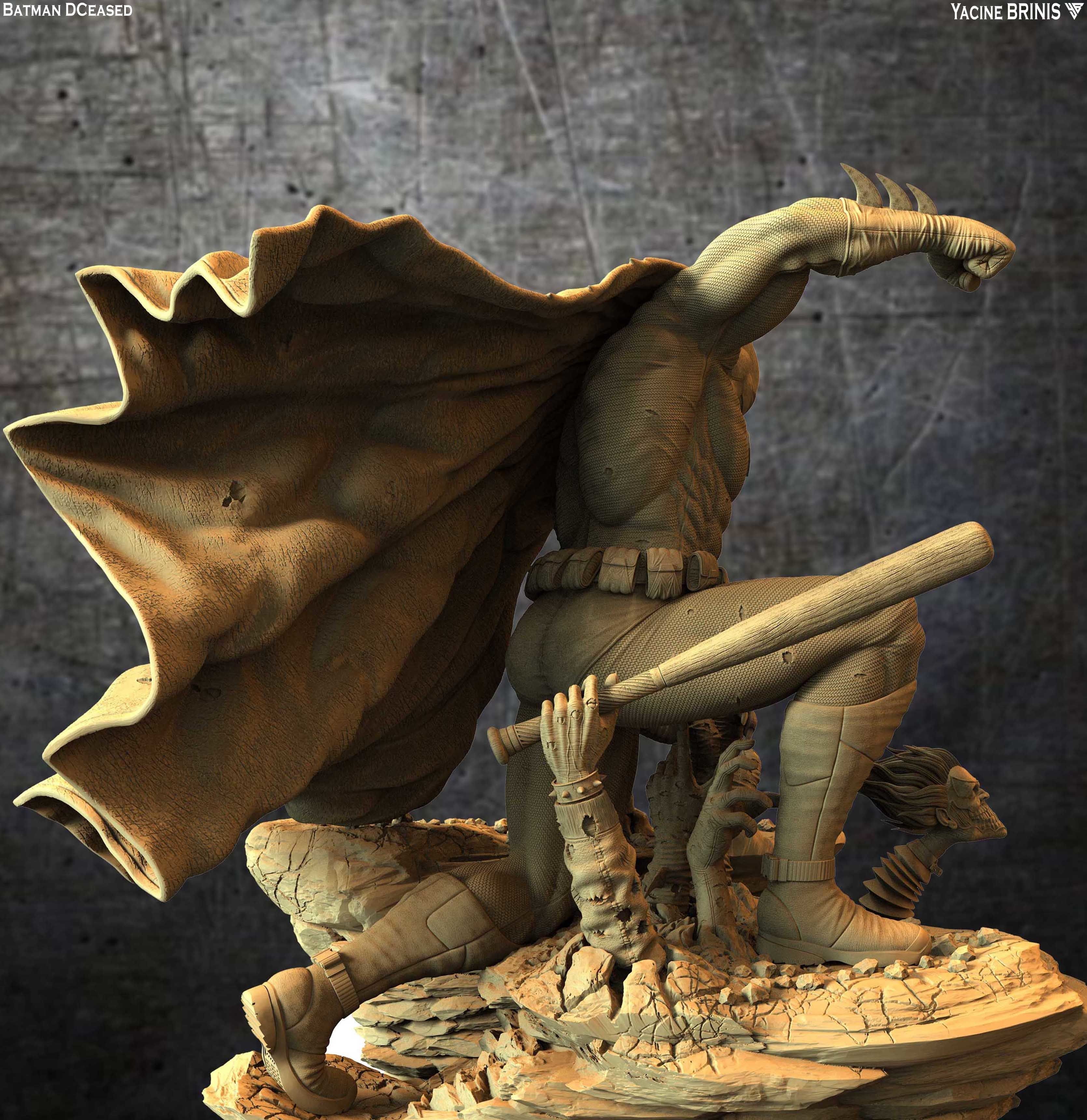 Batman Deceased 3D Model 3D print model_14