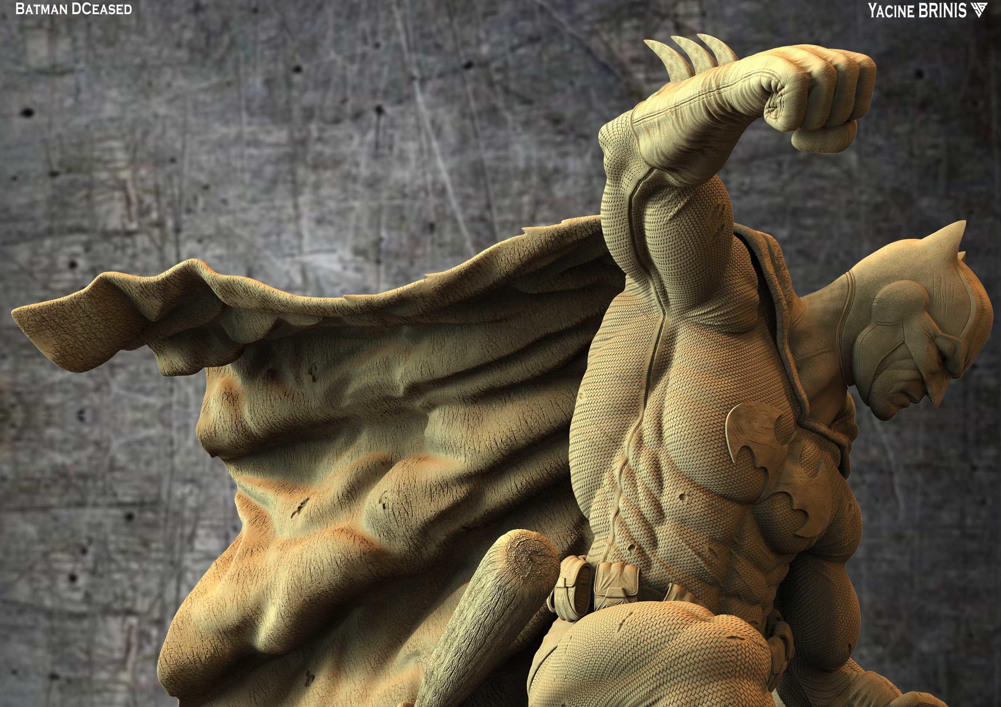 Batman Deceased 3D Model 3D print model_25