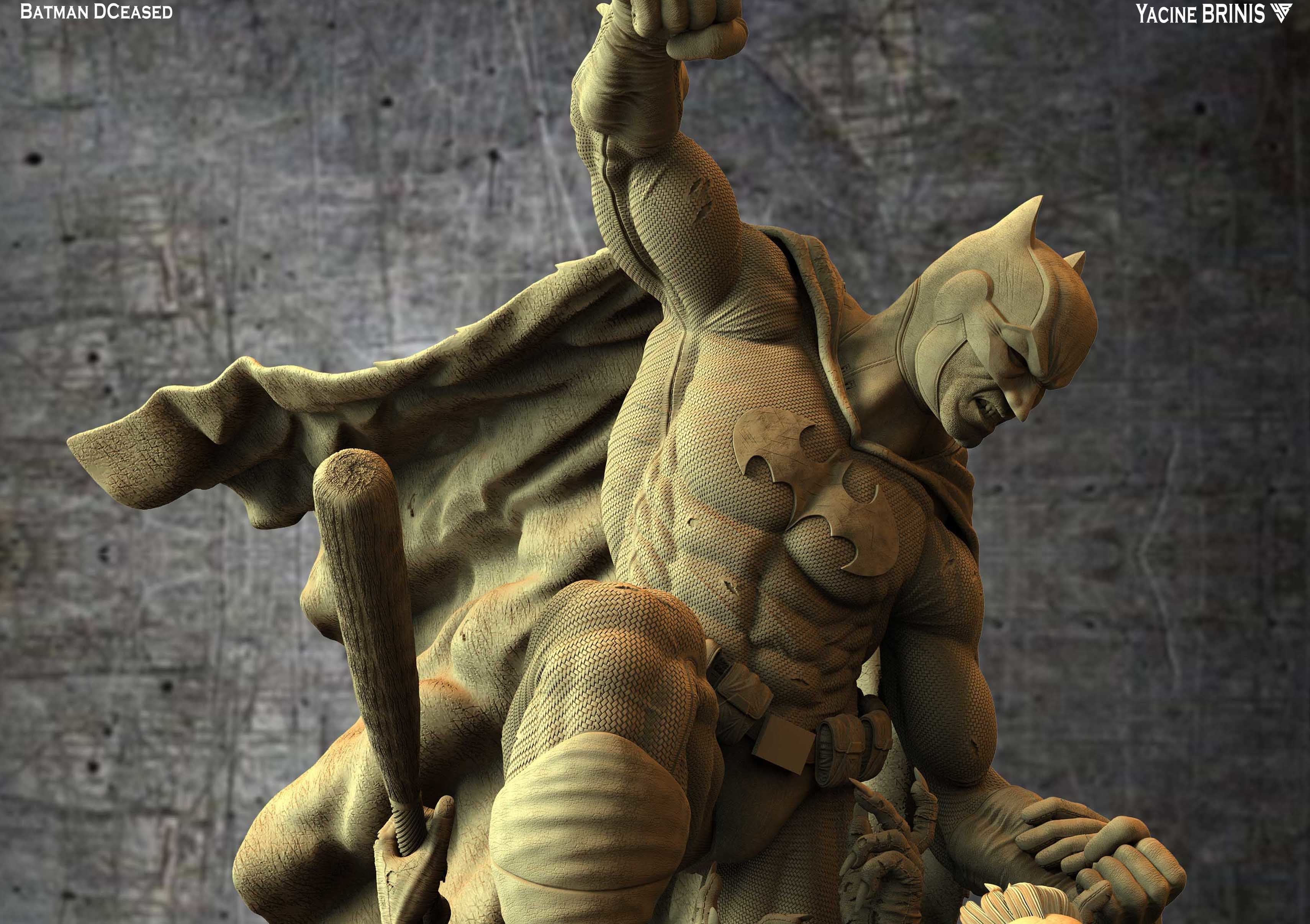 Batman Deceased 3D Model 3D print model_29