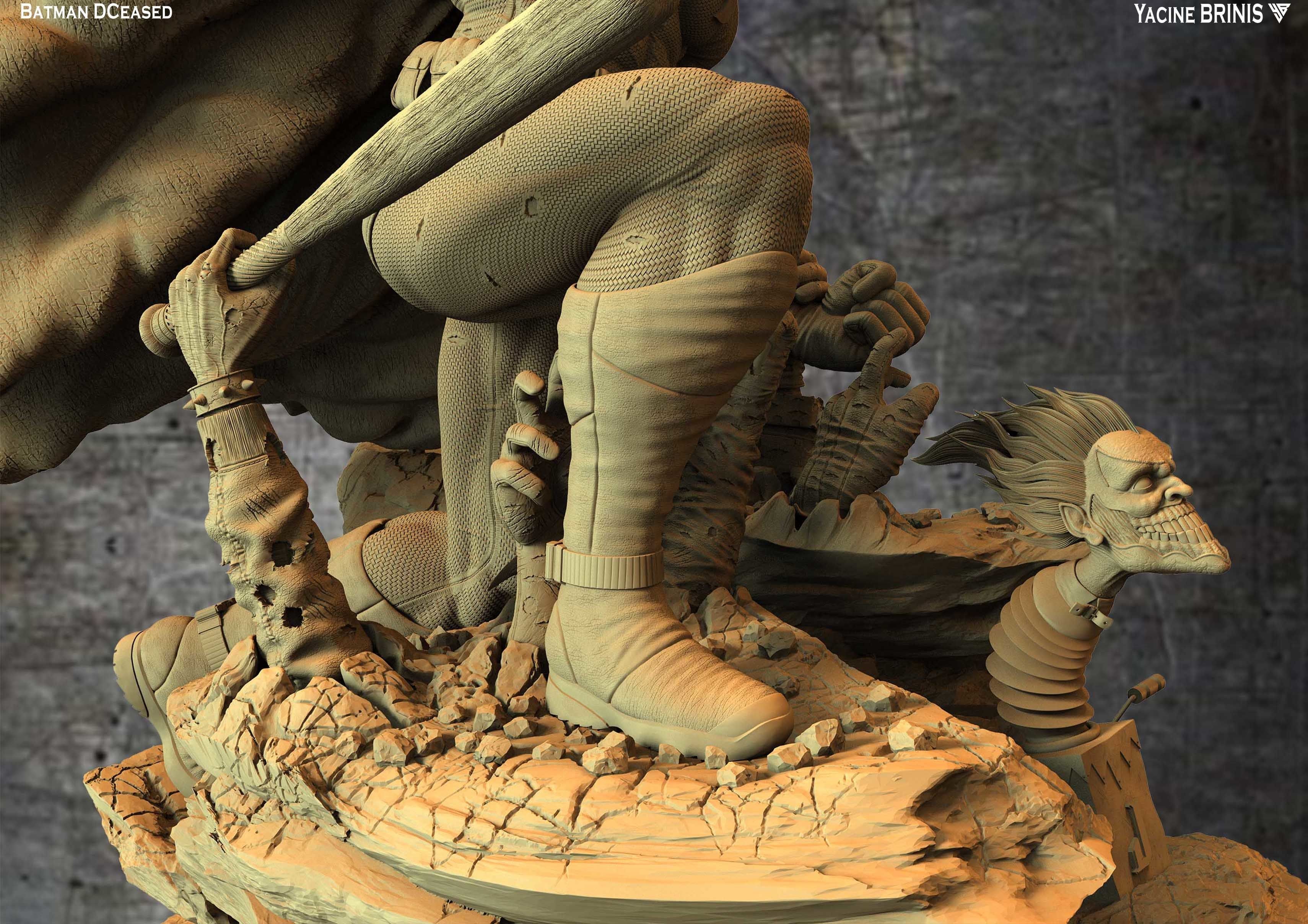 Batman Deceased 3D Model 3D print model_28