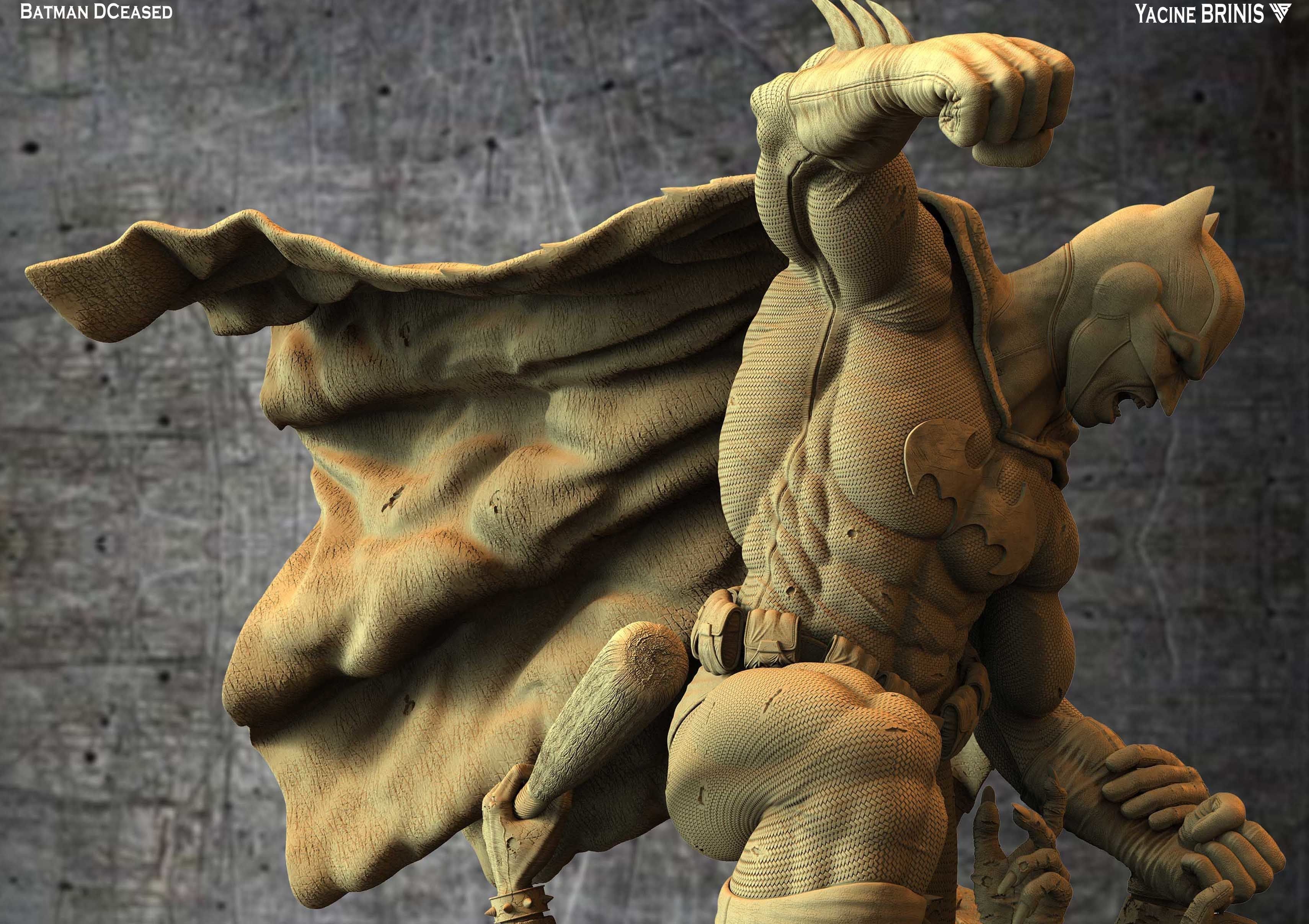 Batman Deceased 3D Model 3D print model_30