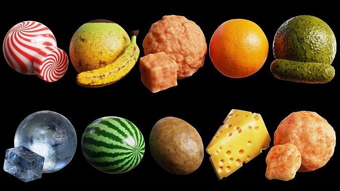 Blender Procedural Food Pack 1 Texture 7