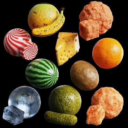 Blender Procedural Food Pack 1 Texture 6
