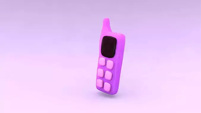 Plasticine mobile phone