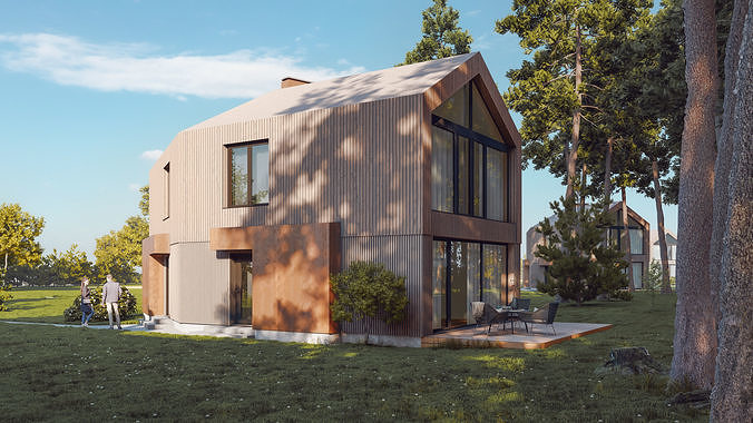 LUMION 12 SCENE PACK 10X  PLUS ARCHICAD AND SKETCHUP MODELS 3D model 5