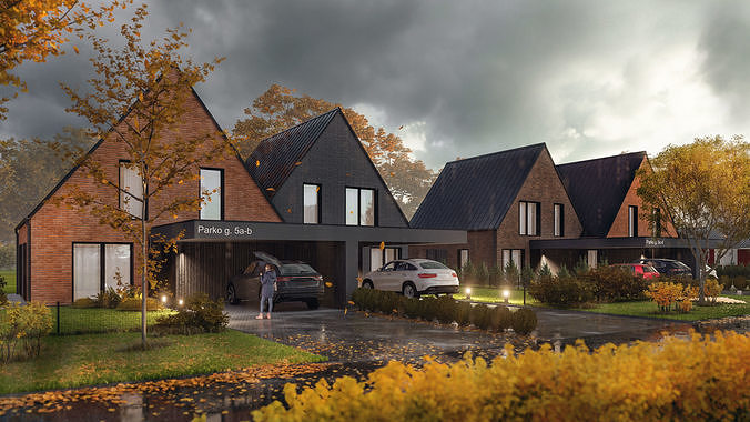 LUMION 12 SCENE PACK 10X  PLUS ARCHICAD AND SKETCHUP MODELS 3D model 4