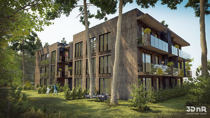 LUMION 12 SCENE PACK 10X  PLUS ARCHICAD AND SKETCHUP MODELS 3D model 6